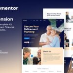 Vension - Retirement Planning Consulting Elementor Template Kit