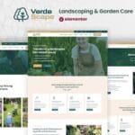 VerdeScape - Landscaping & Garden Care Elementor Pro Template Kit