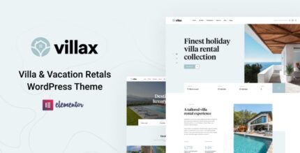 Villax - Villa & Vacation Rentals WordPress Theme v1.1.5