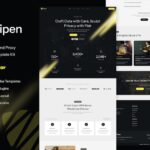 Vipen - VPN Services & Proxy Elementor Template Kit