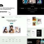 Virly - Influencer Marketing Agency Elementor Template Kit