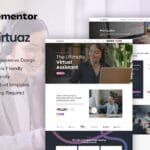 Virtuaz - Virtual Assistant Business Elementor Template Kit
