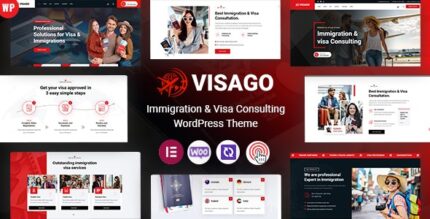 Visago - Immigration and Visa Consulting WordPress Theme