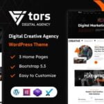 Vitors - Digital Marketing Agency WordPress Theme
