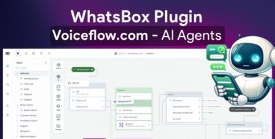 VoiceFlow AI agent for WhatsApp- Plugin for WhatsBox v1.2