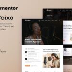 Voixo - Voice Over Talent & Agency Elementor Template Kit