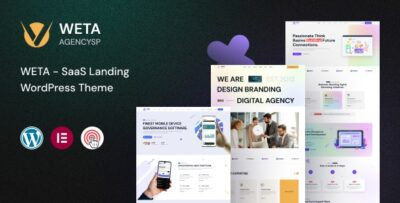 WETA - SaaS Landing WordPress Theme