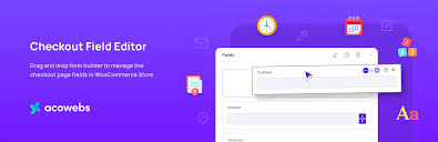 WOOCOMMERCE CHECKOUT FIELD EDITOR BY WOOCOMMERCE V.1.7.15