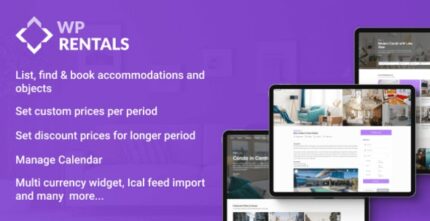 WP Rentals - Booking Accommodation WordPress Theme v3.12.2