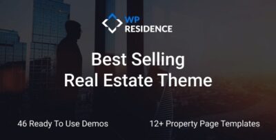 WP Residence - Real Estate WordPress Theme v4.22.1