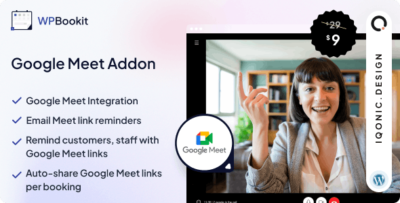 WPBookit - Google Meet (Addon)