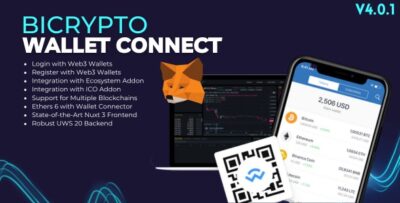 Wallet Connect Addon For Bicrypto - Wallet Login, Connect