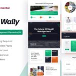 Wally - Wealth Management Elementor Pro Template Kit