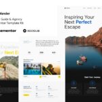Wander - Travel Guide & Agency Elementor Template Kit