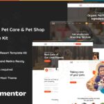 Wanzor - Pet Care & Pet Shop Elementor Pro Template Kit