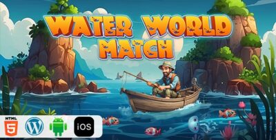 Water World Match - HTML5 Game