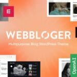 Webbloger - Multipurpose Blog WordPress Theme