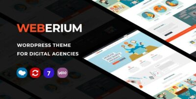 Weberium - Theme Tailored for Digital Agencies v1.30