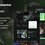 Webiso - Dark Digital Agency Elementor Template Kit