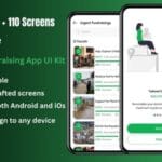 Wecare - Donation, Charity, & Fundraising React Native Expo App Ui Kit