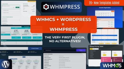 Whmpress - Whmcs Wordpress Integration Plugin V6.2