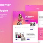 Wigglez - Aerobic & Zumba Studio Elementor Template Kit