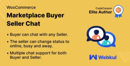 WooCommerce Marketplace Buyer Seller Chat Plugin v3.0.0