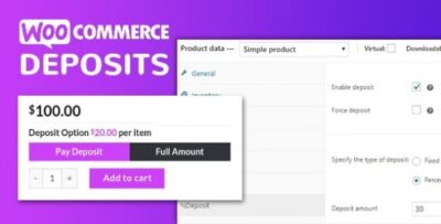 Woocommerce Deposits - Partial Payments Plugin By Webtomizer_labs V4.5.0