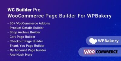 Woocommerce Page Builder For Wpbakery Page Builder V3.4.5