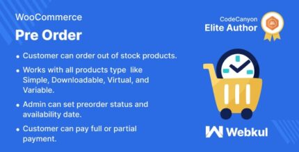 Woocommerce Pre-orders V2.1.2