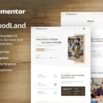 WoodLand - Carpenter & Craftsman Elementor Template Kit