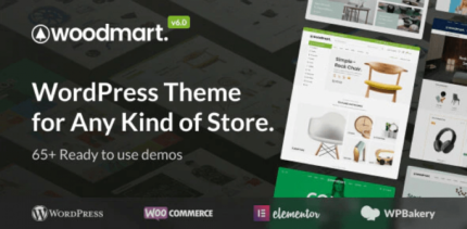 WoodMart – Multipurpose WooCommerce Theme v7.5.1