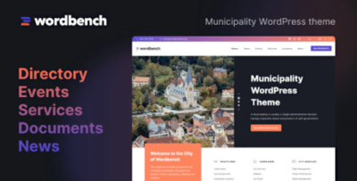 Wordbench - Municipality WordPress Theme v1.0.5