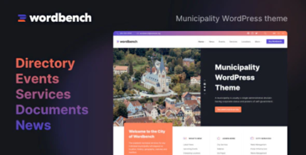 Wordbench – Municipality WordPress Theme v1.0.5