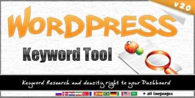 Wordpress Keyword Tool Plugin V2.3.3