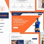 WorkersJet - Handyman & Repair Service Elementor Template Kit