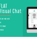 Wp Flat Visual Chat - Live Chat & Remote View For Wp Free V5.403
