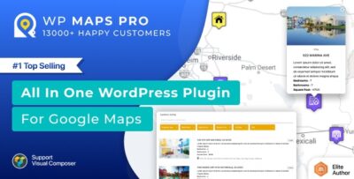 Wp Google Maps - Map Plugin For Wordpress V2.2.0