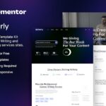 Writerly – Content Writing & Copywriting Elementor Template Kit