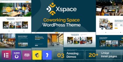 Xspace - Coworking Space WordPress Theme