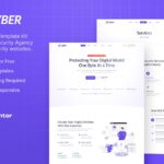 Xyber – Cybersecurity Agency & IT Security Elementor Template Kit