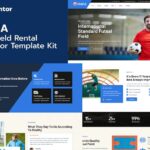Yanha - Futsal Field Rental Elementor Pro Template Kit