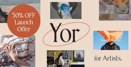 Yor - Artist WordPress Theme