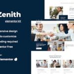 Zenith - Investment & Business Opportunity Elementor Template Kit