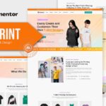 Zeprint - Print T-shirt & Design Elementor Pro Template Kit