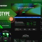 Zerotype - Technology & Software Company Elementor Template Kit
