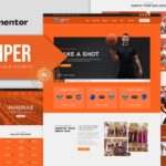 Zumper - Basketball Club & Academy Elementor Template Kit