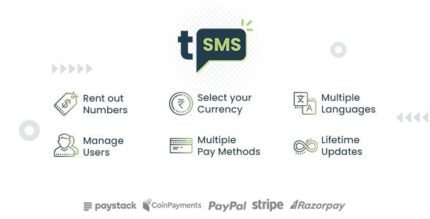 tSMS - Temporary SMS Receiving System - SaaS - Rent out Numbers - NULLED v2.8