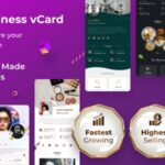 vCard SaaS - Business Card Builder SaaS - Laravel VCard Saas - NFC Card - With Mobile App v8.10.0