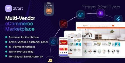 zCart - Multi-Vendor eCommerce Marketplace v2.16.0